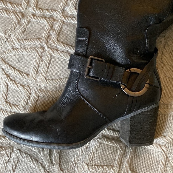 Joseph Siebel Tall boots. Western feel, with zip and stacked heel. 7.5 - Picture 4 of 11